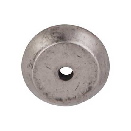 Top Knobs [M1455] Solid Bronze Cabinet Knob Backplate - Aspen Series - Silicon Bronze Light Finish - 7/8&quot; Dia.