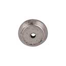 Top Knobs [M1455] Solid Bronze Cabinet Knob Backplate - Aspen Series - Silicon Bronze Light Finish - 7/8&quot; Dia.