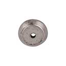 Top Knobs [M1455] Solid Bronze Cabinet Knob Backplate - Aspen Series - Silicon Bronze Light Finish - 7/8" Dia.