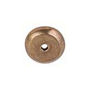Top Knobs [M1456] Solid Bronze Cabinet Knob Backplate - Aspen Series - Light Bronze Finish - 7/8&quot; Dia.