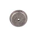 Top Knobs [M1460] Solid Bronze Cabinet Knob Backplate - Aspen Series - Silicon Bronze Light Finish -1 1/4" Dia.