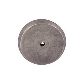 Top Knobs [M1465] Solid Bronze Cabinet Knob Backplate - Aspen Series - Silicon Bronze Light Finish -1 3/4" Dia.
