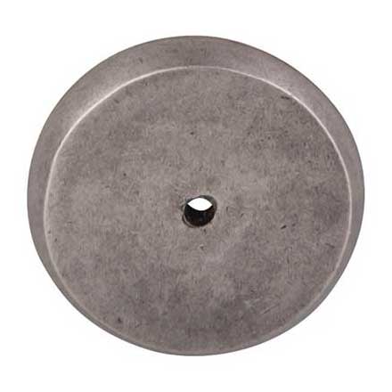 Top Knobs [M1465] Solid Bronze Cabinet Knob Backplate - Aspen Series - Silicon Bronze Light Finish -1 3/4" Dia.