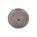 Top Knobs [M1465] Solid Bronze Cabinet Knob Backplate - Aspen Series - Silicon Bronze Light Finish -1 3/4" Dia.