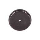 Top Knobs [M1467] Solid Bronze Cabinet Knob Backplate - Aspen Series - Medium Bronze Finish -1 3/4&quot; Dia.