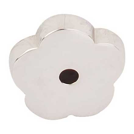 Top Knobs [M2007] Solid Bronze Cabinet Knob Backplate - Aspen II Series - Polished Nickel Finish - 1" Dia.