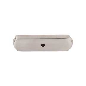 Top Knobs [M2008] Solid Bronze Cabinet Knob Backplate - Aspen II Series - Brushed Satin Nickel Finish - 2 1/2" L