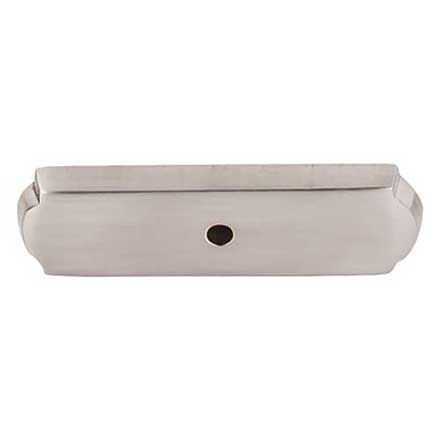 Top Knobs [M2008] Solid Bronze Cabinet Knob Backplate - Aspen II Series - Brushed Satin Nickel Finish - 2 1/2&quot; L