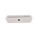 Top Knobs [M2010] Solid Bronze Cabinet Knob Backplate - Aspen II Series - Polished Nickel Finish - 2 1/2&quot; L