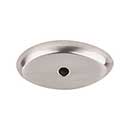 Top Knobs [M2011] Solid Bronze Cabinet Knob Backplate - Aspen II Series - Brushed Satin Nickel Finish - 1 1/2" L