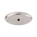 Top Knobs [M2014] Solid Bronze Cabinet Knob Backplate - Aspen II Series - Brushed Satin Nickel Finish - 1 3/4&quot; L