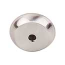 Top Knobs [M2023] Solid Bronze Cabinet Knob Backplate - Aspen II Series - Brushed Satin Nickel Finish - 7/8" Dia.