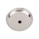 Top Knobs [M2026] Solid Bronze Cabinet Knob Backplate - Aspen II Series - Brushed Satin Nickel Finish -1 1/4&quot; Dia.