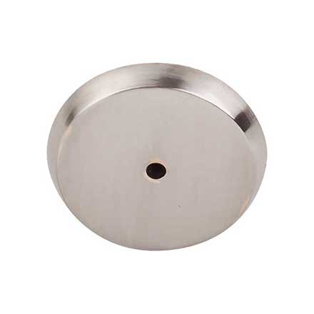 Top Knobs [M2029] Solid Bronze Cabinet Knob Backplate - Aspen II Series - Brushed Satin Nickel Finish -1 3/4&quot; Dia.