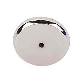 Top Knobs [M2031] Solid Bronze Cabinet Knob Backplate - Aspen II Series - Polished Nickel Finish -1 3/4" Dia.