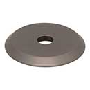 Top Knobs [TK3350AG] Die Cast Zinc Cabinet Knob Backplate - Brockwell Series - Ash Gray Finish - 1" Dia.