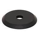 Top Knobs [TK3350BLK] Die Cast Zinc Cabinet Knob Backplate - Brockwell Series - Flat Black Finish - 1" Dia.
