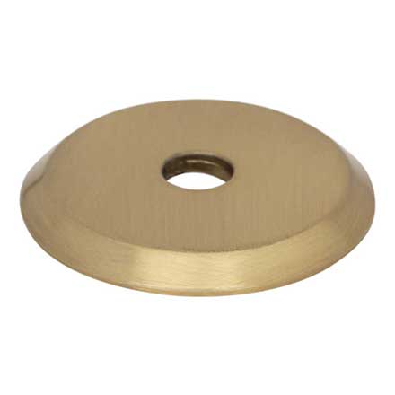 Top Knobs [TK3350HB] Die Cast Zinc Cabinet Knob Backplate - Brockwell Series - Honey Bronze Finish - 1" Dia.