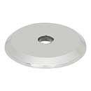 Top Knobs [TK3350PC] Die Cast Zinc Cabinet Knob Backplate - Brockwell Series - Polished Chrome Finish - 1" Dia.