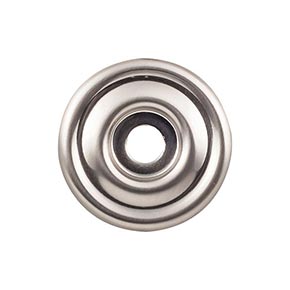 Top Knobs [TK890BSN] Die Cast Zinc Cabinet Knob Backplate - Brixton Series - Brushed Satin Nickel Finish - 1 3/8" Dia.