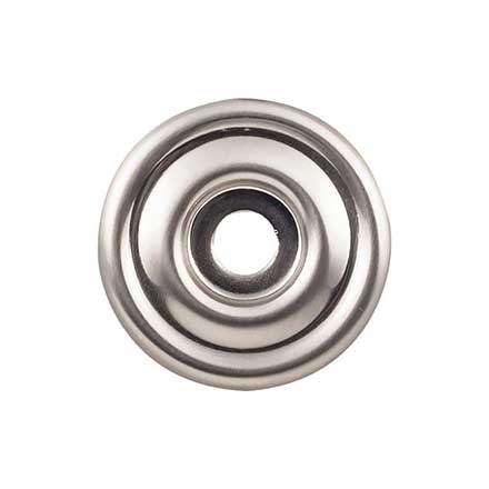 Top Knobs [TK890BSN] Die Cast Zinc Cabinet Knob Backplate - Brixton Series - Brushed Satin Nickel Finish - 1 3/8&quot; Dia.