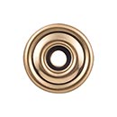 Top Knobs [TK890HB] Die Cast Zinc Cabinet Knob Backplate - Brixton Series - Honey Bronze Finish - 1 3/8&quot; Dia.