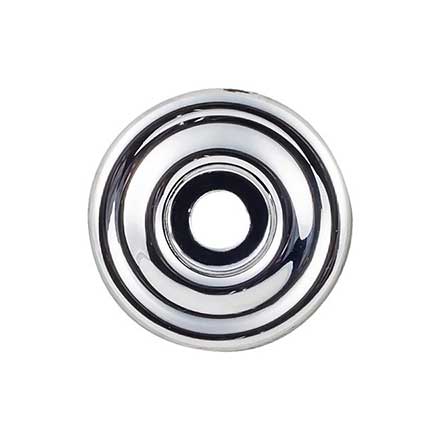 Top Knobs [TK890PC] Die Cast Zinc Cabinet Knob Backplate - Brixton Series - Polished Chrome Finish - 1 3/8" Dia.