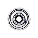 Top Knobs [TK890PC] Die Cast Zinc Cabinet Knob Backplate - Brixton Series - Polished Chrome Finish - 1 3/8&quot; Dia.