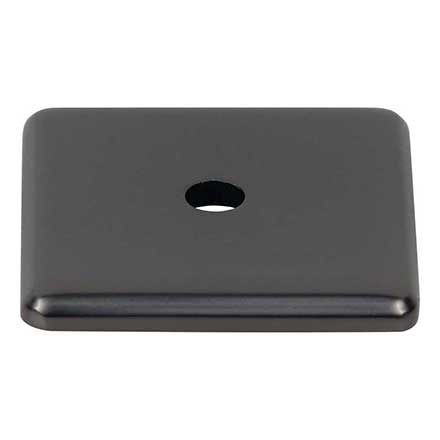 Top Knobs [TK3280AG] Die Cast Zinc Cabinet Knob Backplate - Radcliffe Series - Ash Gray Finish - 1 1/4&quot; Sq.