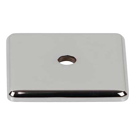Top Knobs [TK3280PC] Die Cast Zinc Cabinet Knob Backplate - Radcliffe Series - Polished Chrome Finish - 1 1/4&quot; Sq.