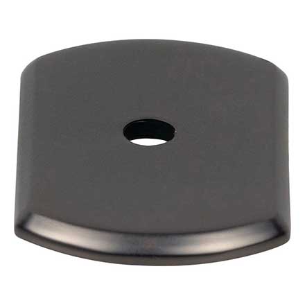 Top Knobs [TK3270AG] Die Cast Zinc Cabinet Knob Backplate - Wescott Series - Ash Gray Finish - 1 1/2&quot; L