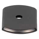 Top Knobs [TK3270AG] Die Cast Zinc Cabinet Knob Backplate - Wescott Series - Ash Gray Finish - 1 1/2" L