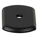 Top Knobs [TK3270BLK] Die Cast Zinc Cabinet Knob Backplate - Wescott Series - Flat Black Finish - 1 1/2&quot; L