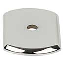 Top Knobs [TK3270PC] Die Cast Zinc Cabinet Knob Backplate - Wescott Series - Polished Chrome Finish - 1 1/2&quot; L