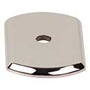 Top Knobs [TK3270PN] Die Cast Zinc Cabinet Knob Backplate - Wescott Series - Polished Nickel Finish - 1 1/2" L