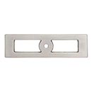 Top Knobs [TK922BSN] Die Cast Zinc Cabinet Knob Backplate - Hollin Series - Brushed Satin Nickel Finish - 4 9/32" L