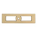 Top Knobs [TK922HB] Die Cast Zinc Cabinet Knob Backplate - Hollin Series - Honey Bronze Finish - 4 9/32&quot; L