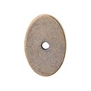 Top Knobs [TK60GBZ] Die Cast Zinc Cabinet Knob Backplate - Oval Series - German Bronze Finish - 1 1/2" L