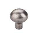 Top Knobs [M1525] Solid Bronze Cabinet Knob - Egg Series - Silicon Bronze Light Finish - 1 3/16&quot; Dia.