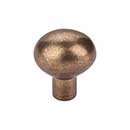 Top Knobs [M1526] Solid Bronze Cabinet Knob - Egg Series - Light Bronze Finish - 1 3/16" Dia.