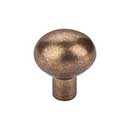 Top Knobs [M1526] Solid Bronze Cabinet Knob - Egg Series - Light Bronze Finish - 1 3/16&quot; Dia.