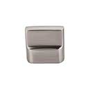 Top Knobs [M2050] Solid Bronze Cabinet Knob - Flat Sided Series - Brushed Satin Nickel Finish - 1 3/8" L