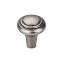 Top Knobs [M1480] Solid Bronze Cabinet Knob - Peak Series - Silicon Bronze Light Finish - 1" Dia.