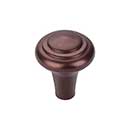 Top Knobs [M1483] Solid Bronze Cabinet Knob - Peak Series - Mahogany Bronze Finish - 1" Dia.