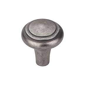 Top Knobs [M1485] Solid Bronze Cabinet Knob - Peak Series - Silicon Bronze Light Finish - 1 1/4" Dia.