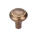 Top Knobs [M1486] Solid Bronze Cabinet Knob - Peak Series - Light Bronze Finish - 1 1/4" Dia.