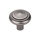 Top Knobs [M1490] Solid Bronze Cabinet Knob - Peak Series - Silicon Bronze Light Finish - 1 5/8&quot; Dia.