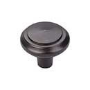 Top Knobs [M1492] Solid Bronze Cabinet Knob - Peak Series - Medium Bronze Finish - 1 5/8" Dia.