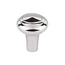 Top Knobs [M2040] Solid Bronze Cabinet Knob - Peak Series - Polished Nickel Finish - 1" Dia.