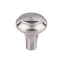 Top Knobs [M2041] Solid Bronze Cabinet Knob - Peak Series - Brushed Satin Nickel Finish - 1 1/4" Dia.